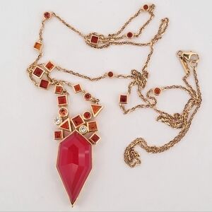 Stephen Webster 18k Gold Opal Sapphire Diamond Quartz Coral Necklace- 20.5gm